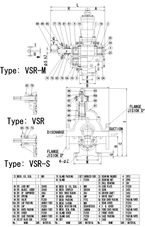 Structural drawing (VSR type)